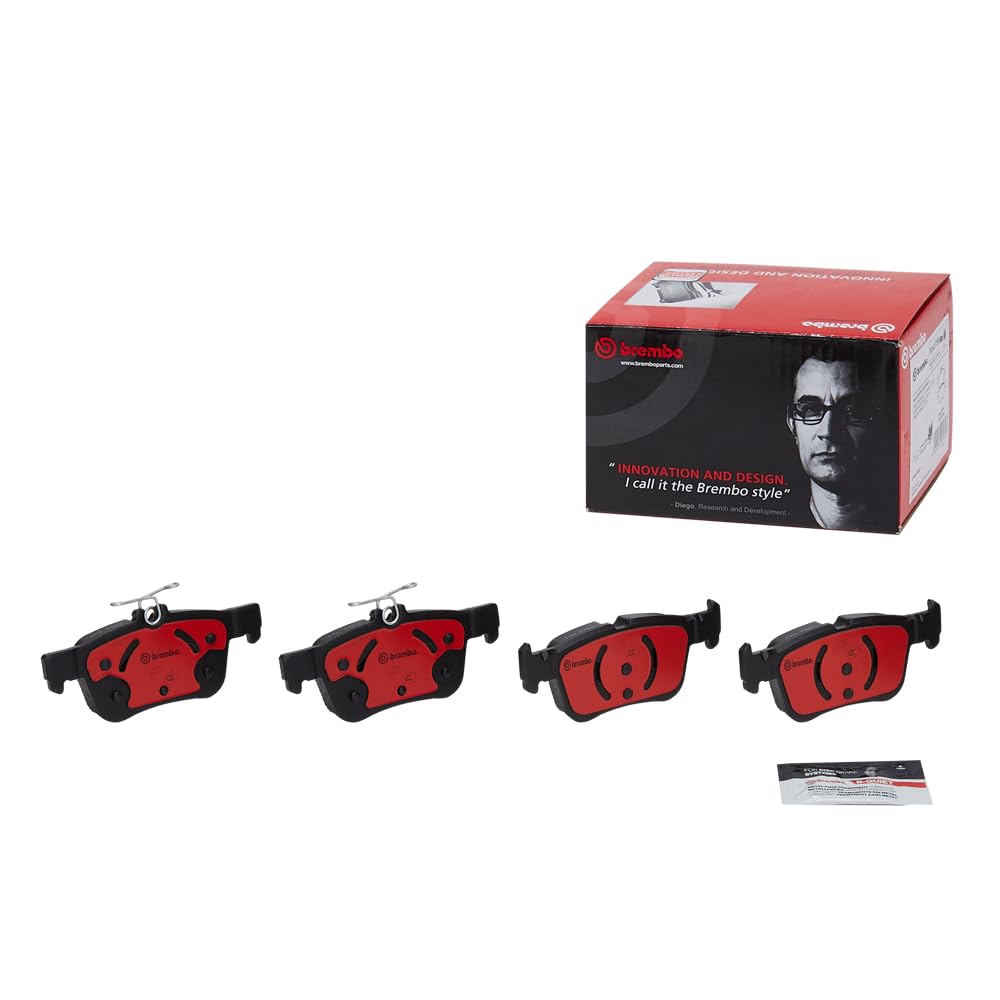 BREMBO P24175N Brembo P24175N Premium Ceramic Rear Disc Brake Pad Set FORD OE# 2211284