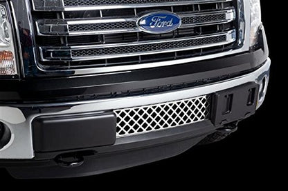 PUTCO 82182 Putco 82182 Stainless Steel Diamond Design Grille Insert for Ford EcoBoost