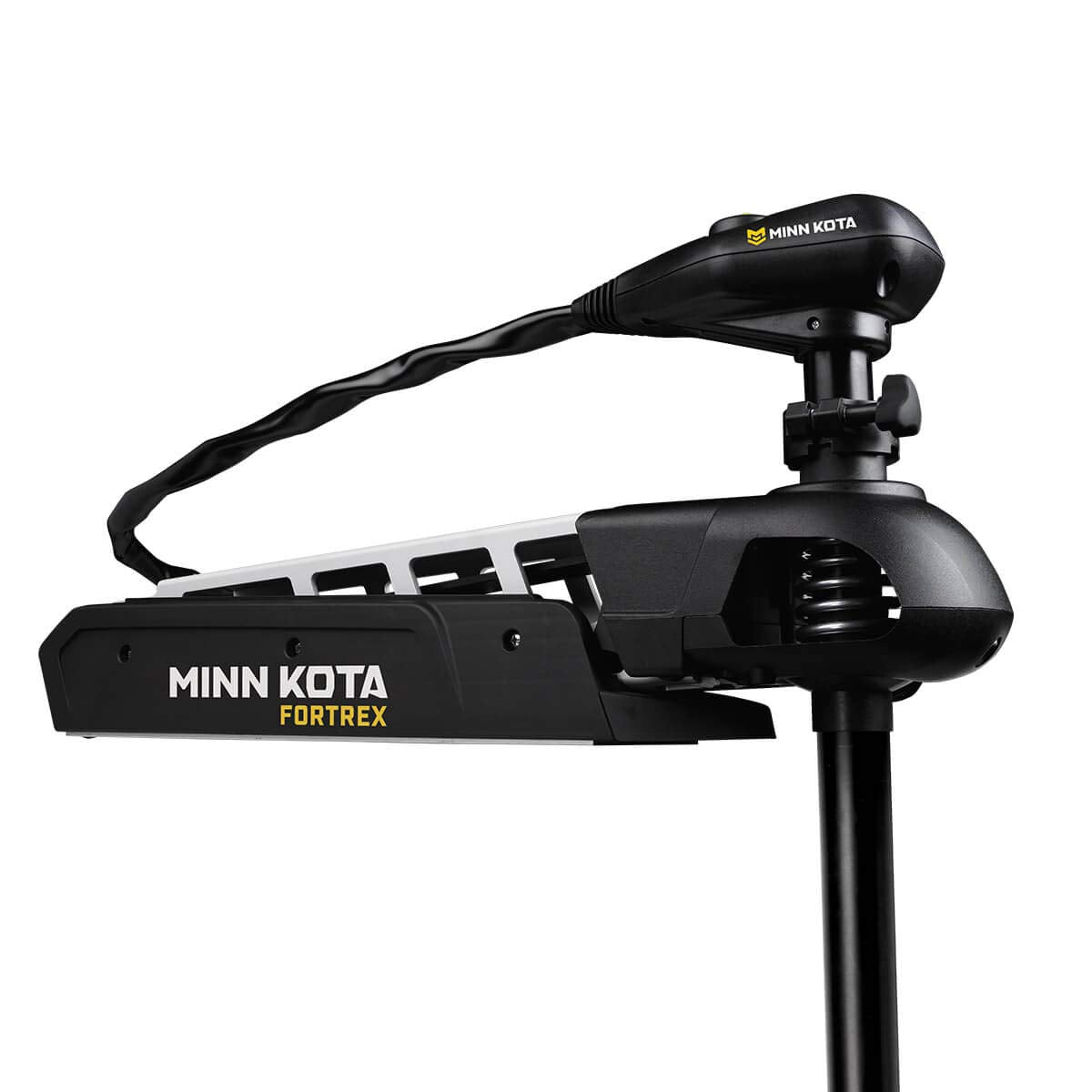 MINN KOTA 1368668 Minn Kota Fortrex Bow-Mount Electric Trolling Motor with Dual Spectrum CHIRP Sonar – 80 Lb. Thrust, 52 In. Shaft, Freshwater