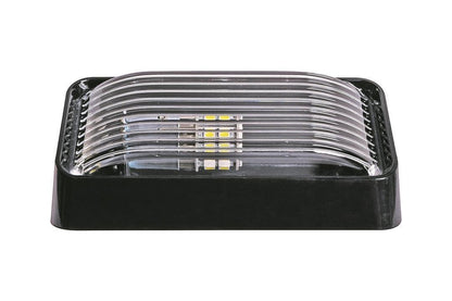 ARCON 20676 Arcon 20676 LED BW RCT PRCH LITE WO/SW BLK-CLR