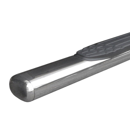 GO RHINO 104415580PS RealTruck 4" Oval 1000 Series Sidesteps & Brackets | Stainless Steel, Polished | 104415580PS | Fits 2017-2026 Ford F-250, F-350 Super Duty Super Cab Pickup