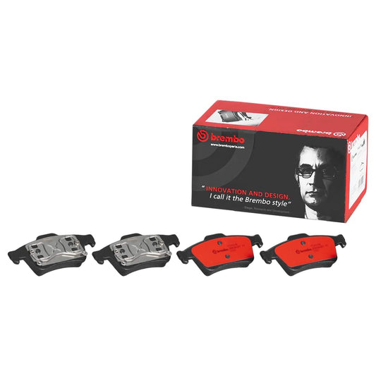BREMBO P59044N Brembo P59044N Premium Ceramic Rear Disc Brake Pad Set NISSAN/RENAULT OE# 7701207996