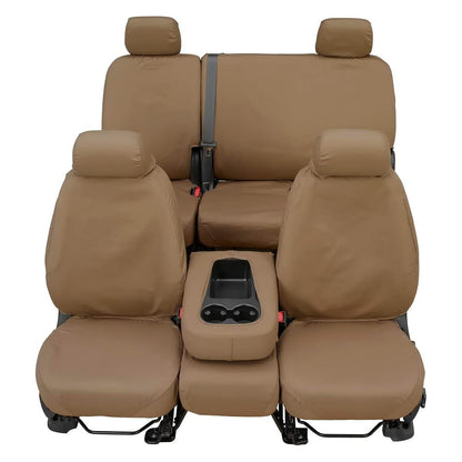 COVERCRAFT SS3473PCTP Covercraft Polycotton Seat Saver Custom Seat Covers, Taupe