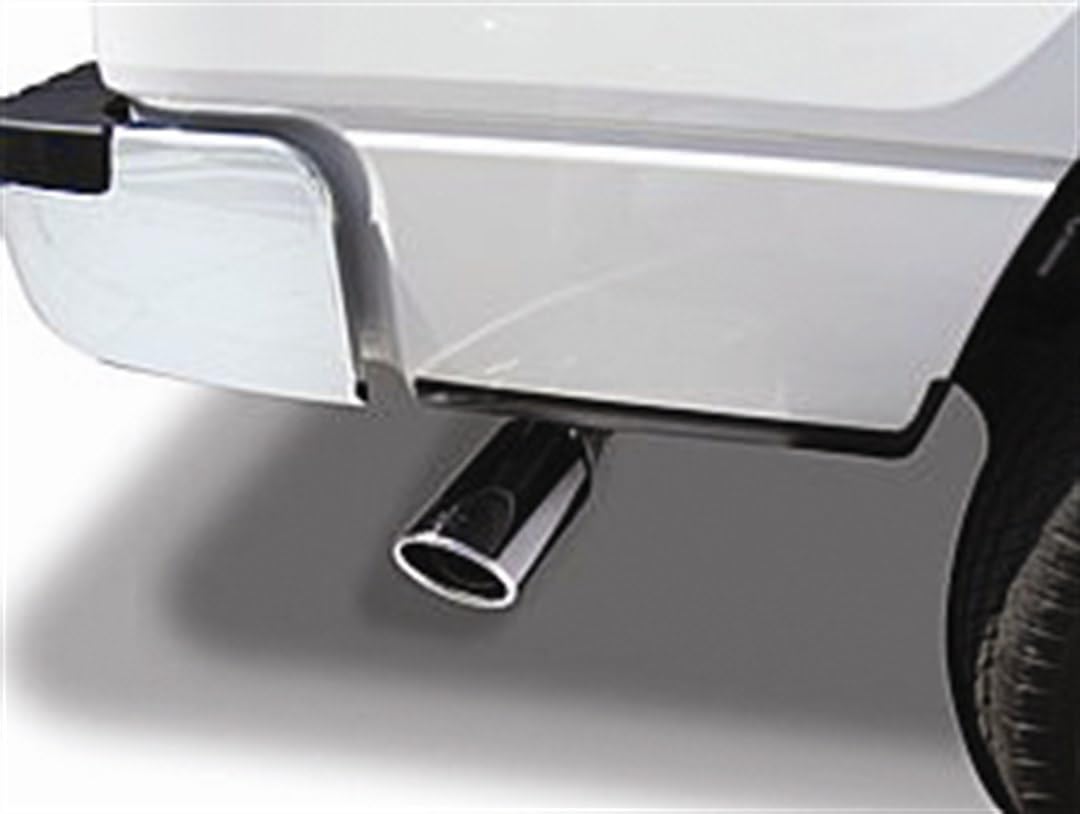GO RHINO GRT234410 Go Rhino Exhaust Tip | Stainless Steel, Chrome | GRT234410 | Fits 2 ¾" Diameter Exhaust Tubes