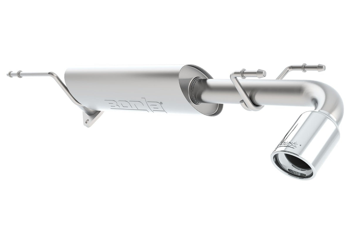 BORLA 11843 BORLA 11843 Axle-Back Performance Exhaust System for 2013-2016 Subaru Impreza/ 2013-2017 XV Crosstrek 2.0L 4 Cyl. Automatic/Manual Transmission All Wheel Drive 5 Door.