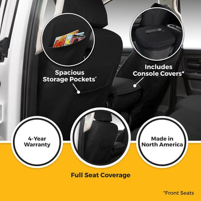 Covercraft GTC4326ABCOBK Carhartt Super Dux PrecisionFit Custom Seat