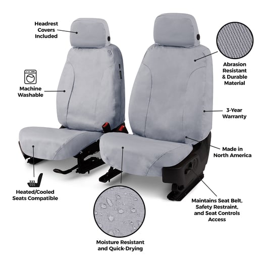 Covercraft SS7494PCCH Polycotton SeatSaver Custom Seat Covers