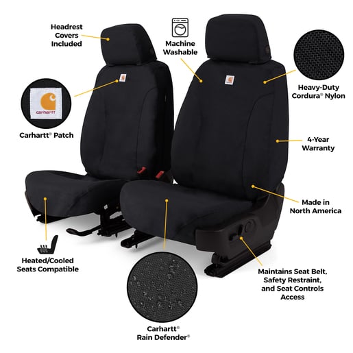 Covercraft SSC2509COGY Carhartt Super Dux SeatSaver Custom Seat Covers