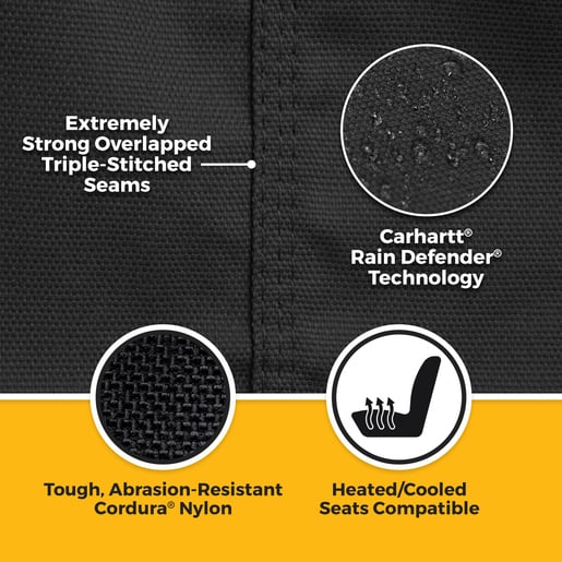 Covercraft SSC3498COBK Carhartt Super Dux SeatSaver Custom Seat Covers