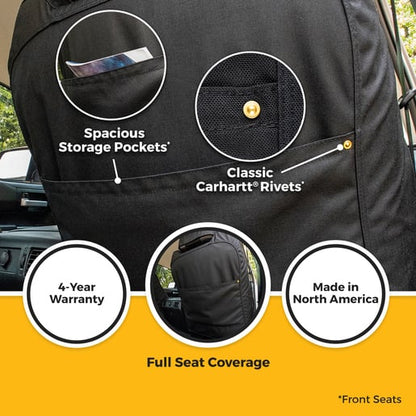 Covercraft SSC3498COBK Carhartt Super Dux SeatSaver Custom Seat Covers