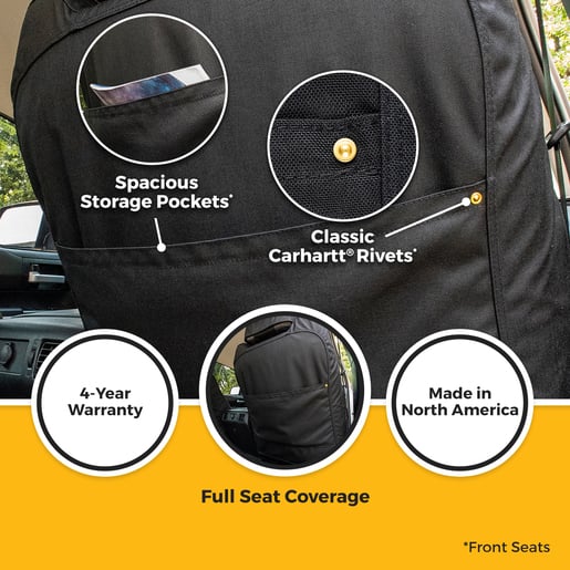 Covercraft SSC3489COGY Carhartt Super Dux SeatSaver Custom Seat Covers