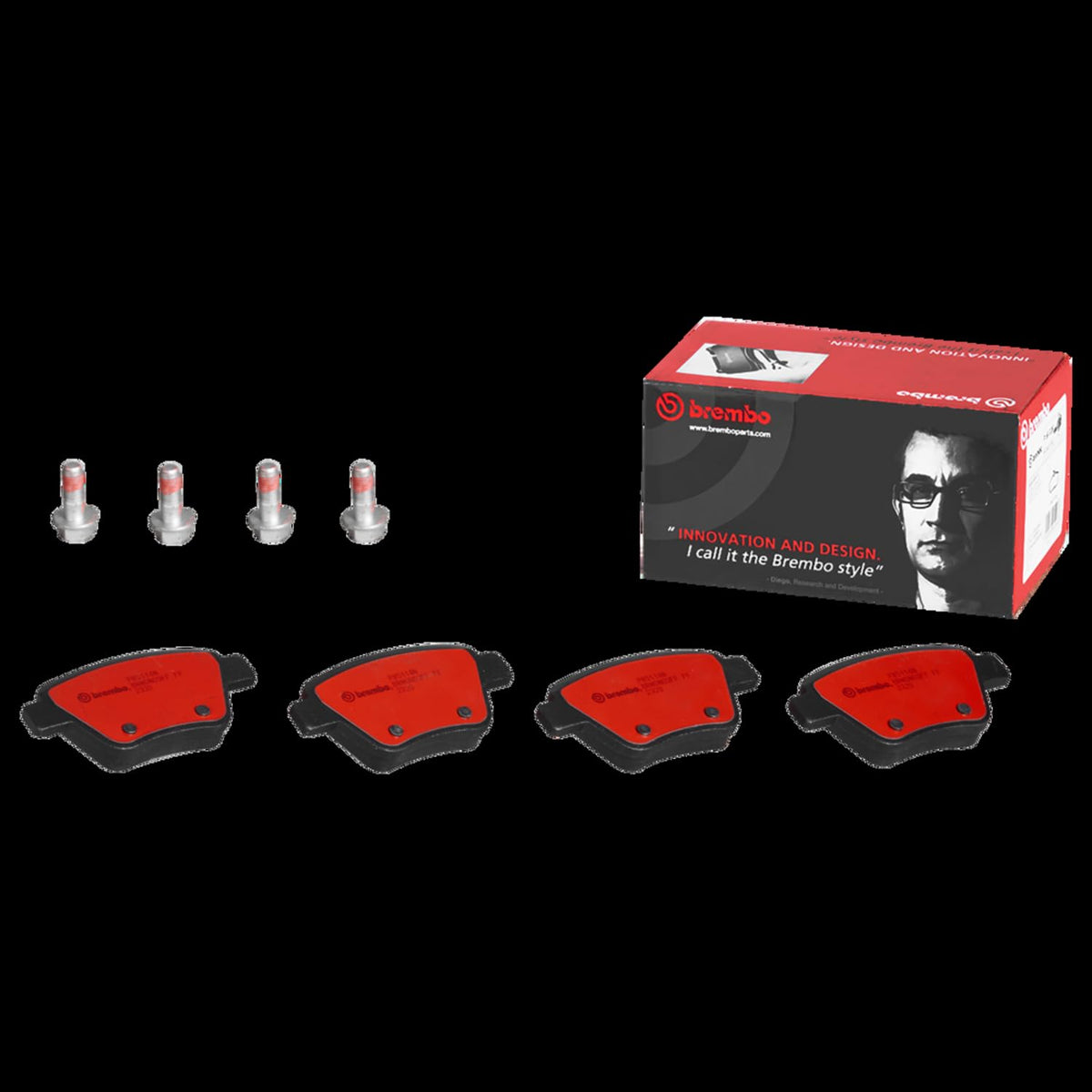 BREMBO P85114N Brembo P85114N Premium Ceramic Rear Disc Brake Pad Set AUDI/SEAT/SKODA/SKODA (SVW)/VW/VW (FAW) OE# 5K0698451A