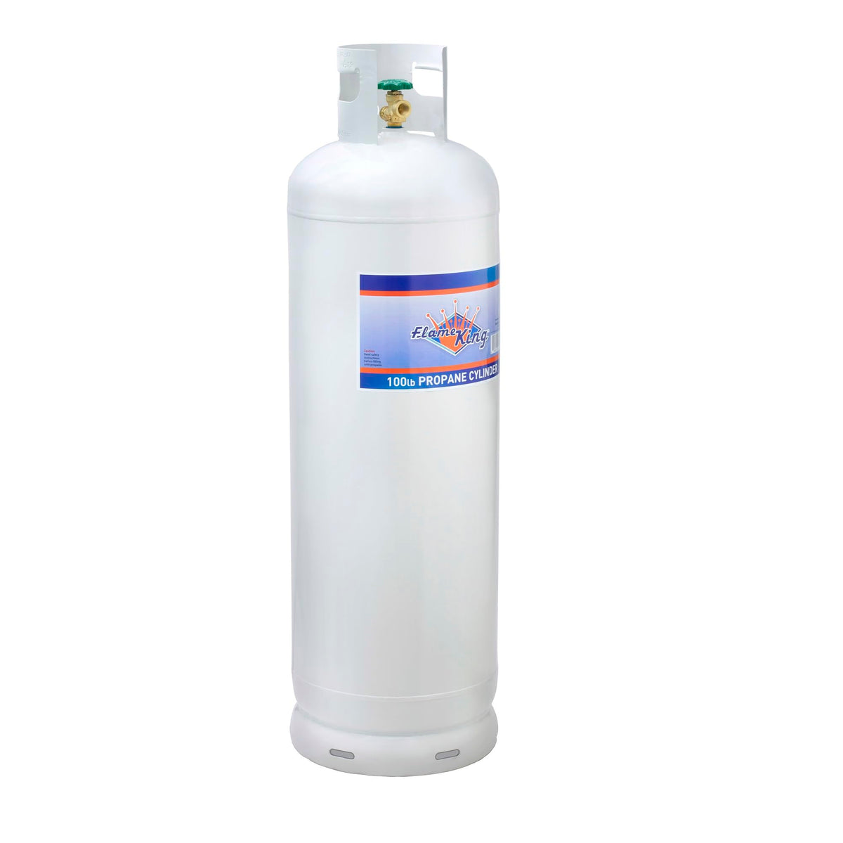 Flame King YSN100 23 Gal) Steel Propane Tank Cylinder with POL
