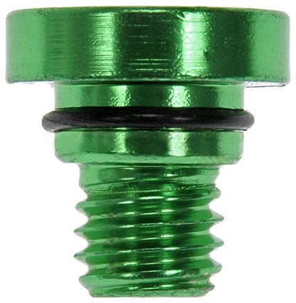 Dorman 712-X95F5 Wheel Nut Cap, Green Aluminum, 5 Pack