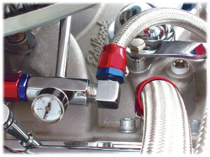 SPECTRE 5946 Spectre Performance 5946 Chrome 90 Degree Fuel Fitting