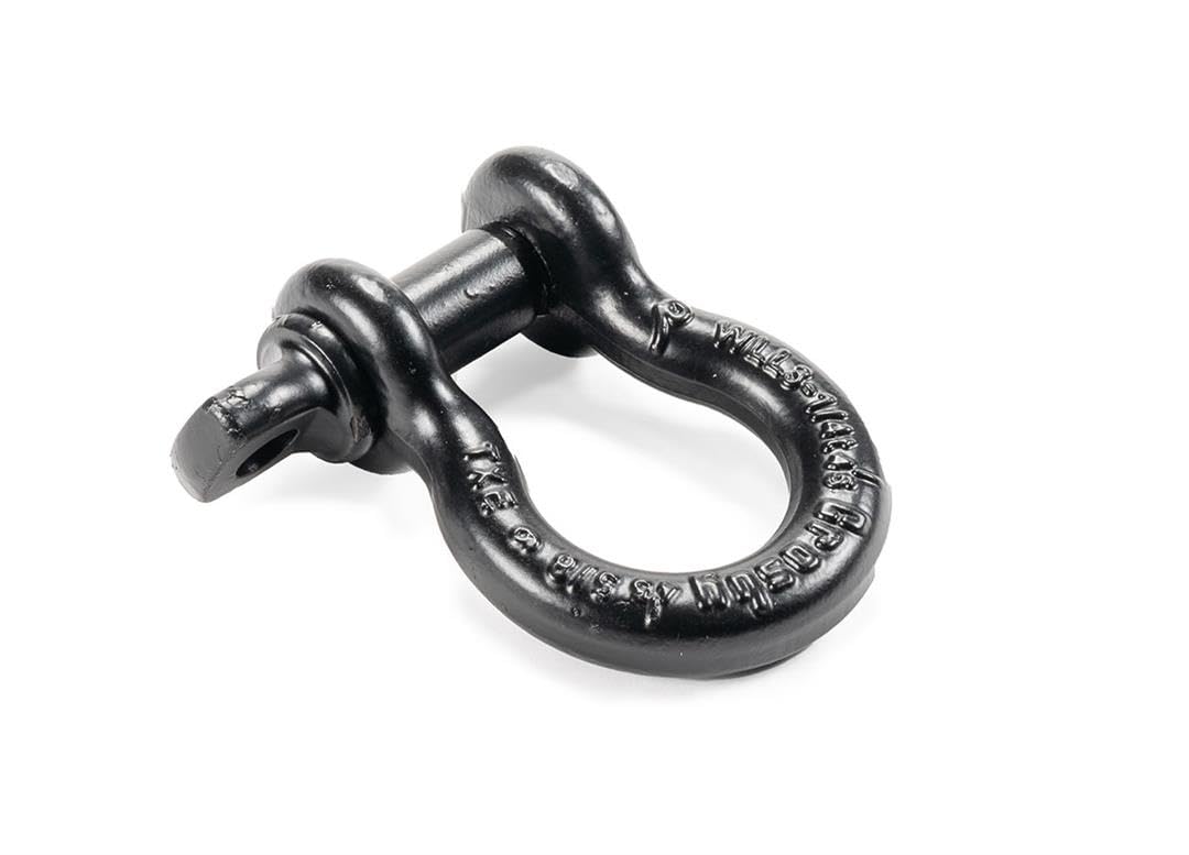 FACTOR 55 00061-04 Factor 55 Steel 5/8" Crosby Shackle for ATV/UTV Powersports - Black