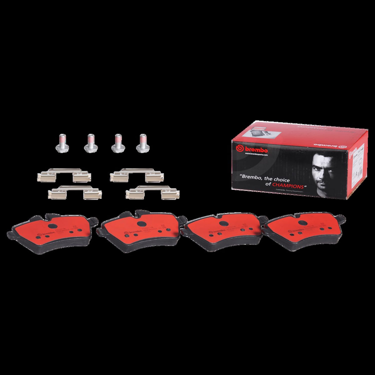 BREMBO P06051N Brembo P06051N Premium Ceramic Front Disc Brake Pad Set MINI OE# 34116798469