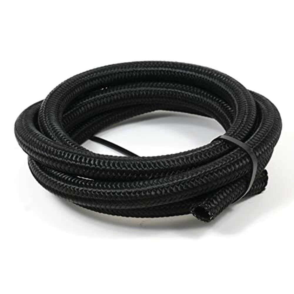 SPEEDFX 5351210 Speedfx 5351210 BLK NYLON SS BRD HOSE -12AN X 10'
