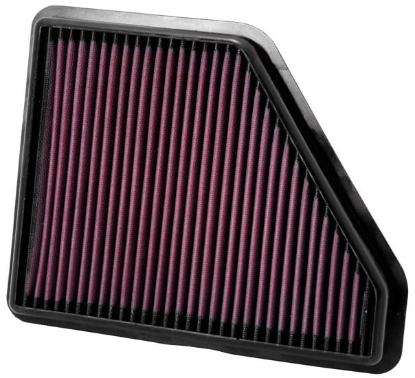 K&N FILTER 33-2439 K&N High-Flow Original Lifetime Engine Air Filter: Increase Power & Acceleration, Washable, Premium, Replacement Car Air Filter: Compatible with 2010-2017 Chevy/GMC (Equinox, Terrain), 33-2439