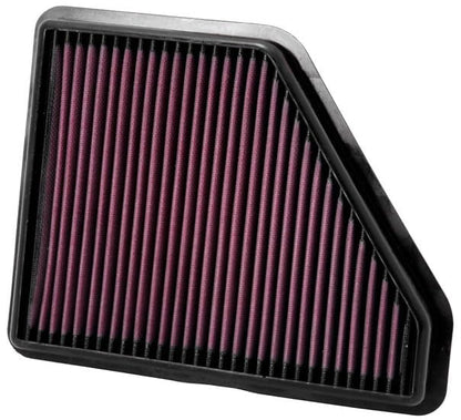 K&N FILTER 33-2439 K&N High-Flow Original Lifetime Engine Air Filter: Increase Power & Acceleration, Washable, Premium, Replacement Car Air Filter: Compatible with 2010-2017 Chevy/GMC (Equinox, Terrain), 33-2439