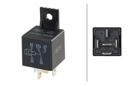 Hella 933332661 Relay, Main Current