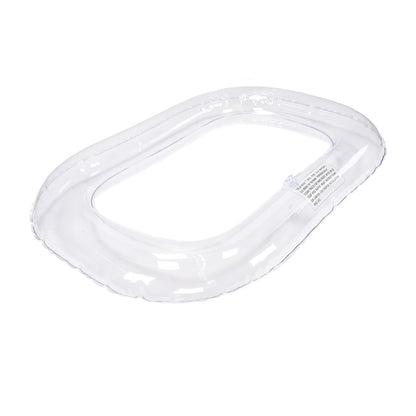 TRAILFX 20000 TrailFX 20000 Inflatable Camper to Rear Window Seal Truck Boot Clear PVC Truck Boot 20 x 13 Inch Fills Cab to Camper Gaps Up to 3 Inches