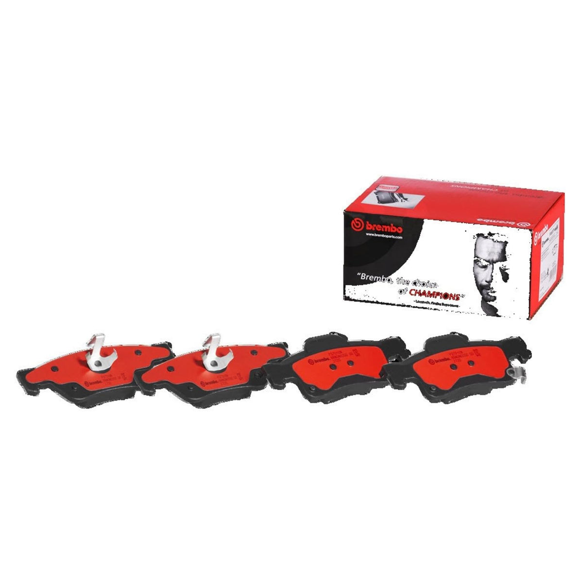 BREMBO P37016N Brembo P37016N Premium Ceramic Rear Disc Brake Pad Set DODGE/JEEP OE# 68052386AA