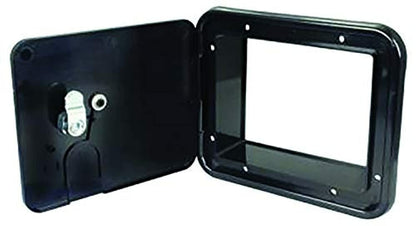 THETFORD 94336 RV Camper Universal Medium Electric Appliance Accessory Cable/Cord Hatch Black PN 94336