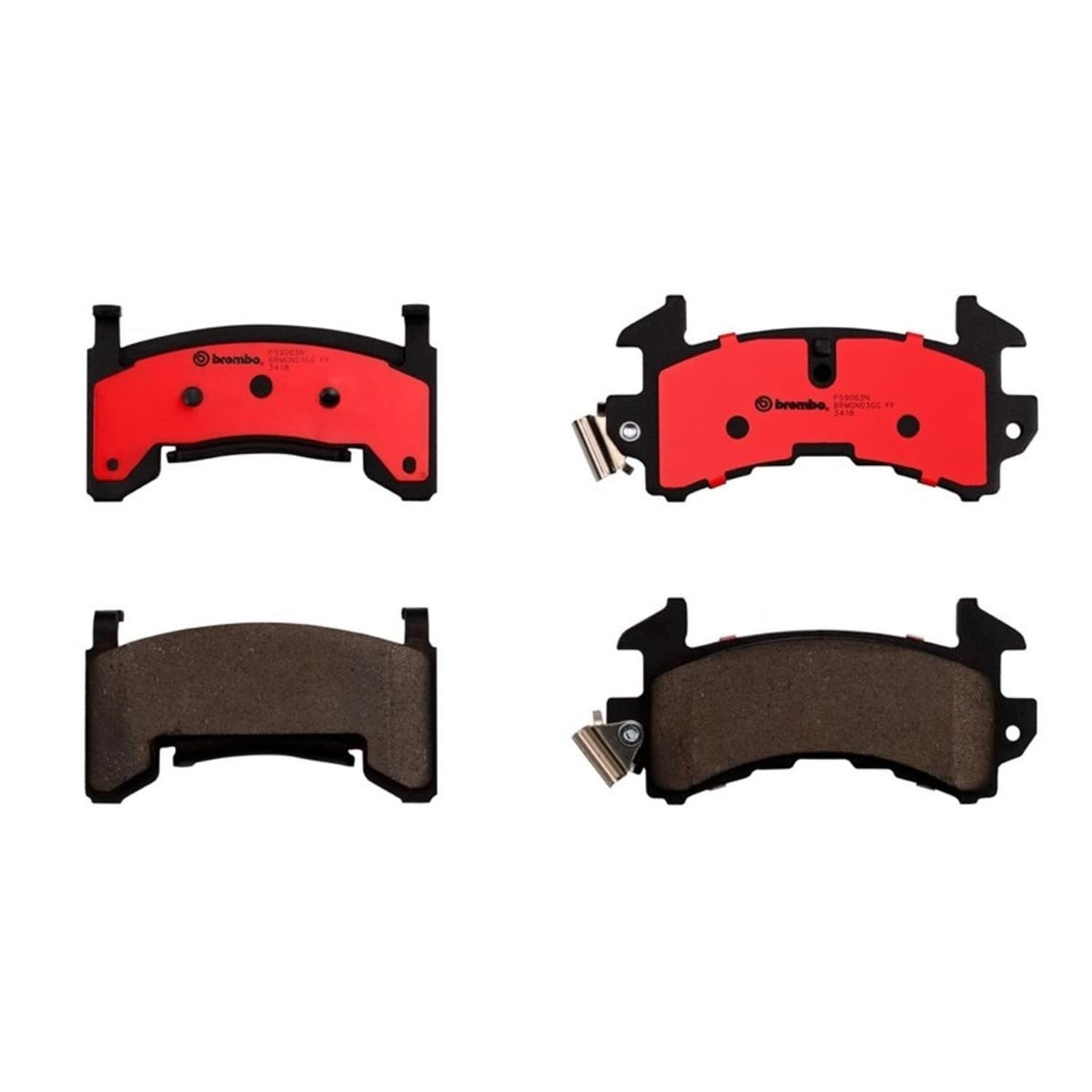 BREMBO P59063N Brembo P59063N Premium Ceramic Front Disc Brake Pad Set BUICK/CADILLAC/CHEVROLET/GMC/PONTIAC OE# 12321426