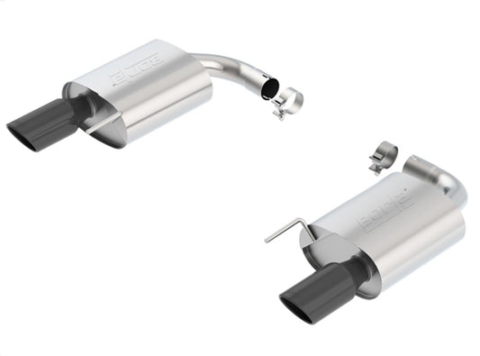 BORLA 11887BC BORLA 11887BC Axle-Back Performance Exhaust System for 2015-2017 Ford Mustang GT/GT Convertible 5.0L V8 Automatic/Manual Transmission.