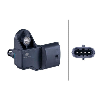 Hella 009400291 Intake Manifold-Pressure Sensor 6Pp
