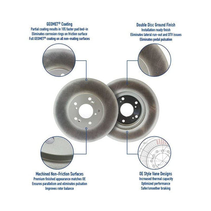 Centric Parts 320.40069F Gcx Rotor With Full Coating