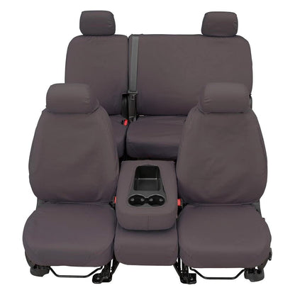 COVERCRAFT SS2359PCGY Covercraft Custom SeatSaver | SS2359PCGY | 1st Row Solid Bench Seat | Fits 2004-2010 Ford F-250/F-350, Gray