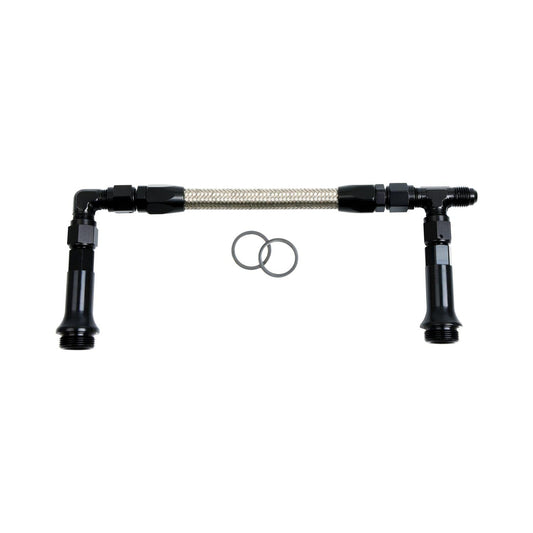 SPEEDFX 575114B Speedfx 575114B -8AN BLK DUAL INLET HOLLEY 4500