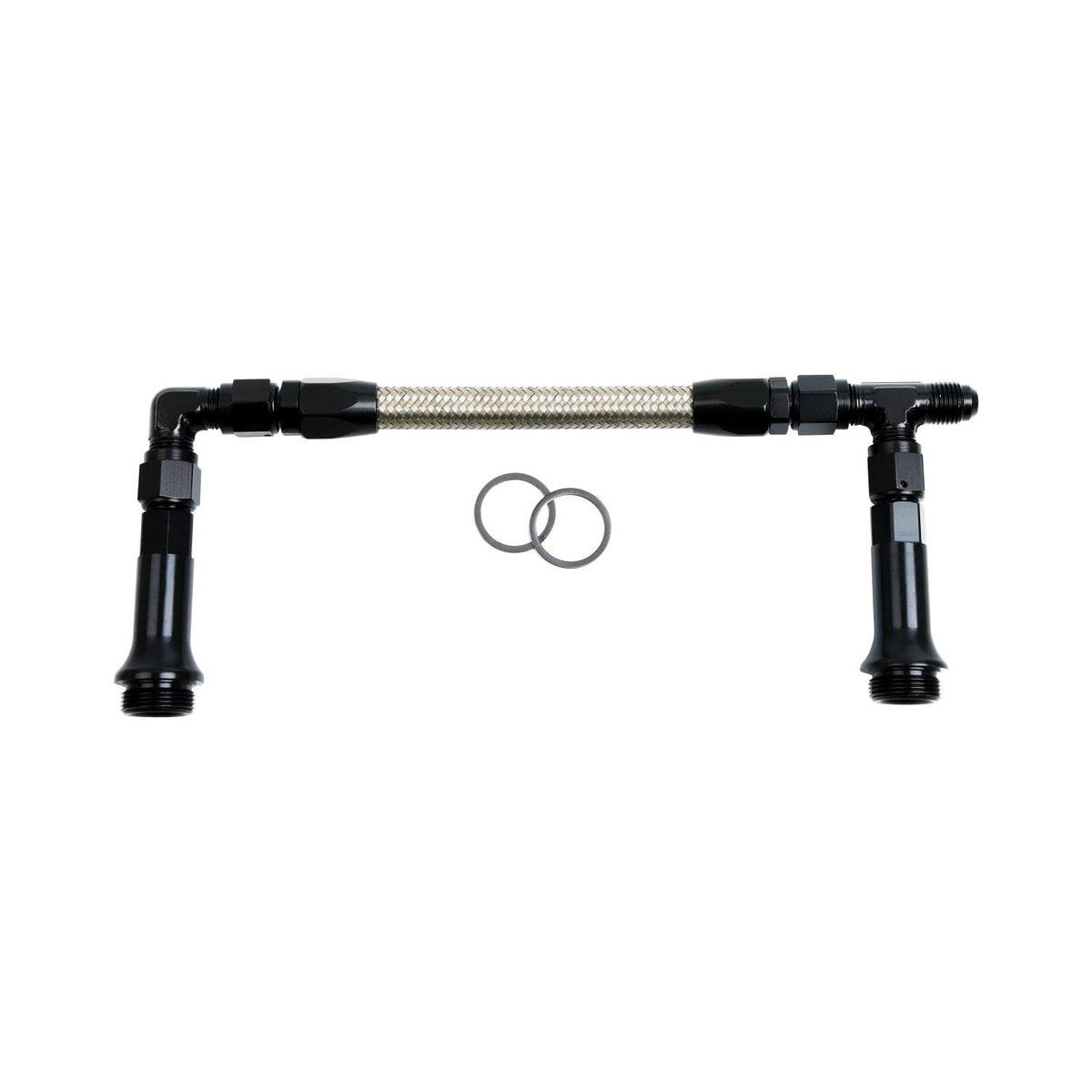 SPEEDFX 575117B Speedfx 575117B -6AN BLK DUAL INLET HOLLEY 4150