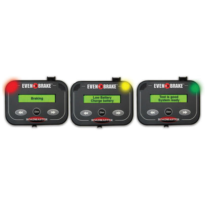 ROADMASTER 9400 Roadmaster 9400 Even Brake Support Braking System with LED Monitor and Breakaway Emergency Braking System fits Any Towed Vehicle | Easy Installation | Completely Portable | Made in the USA