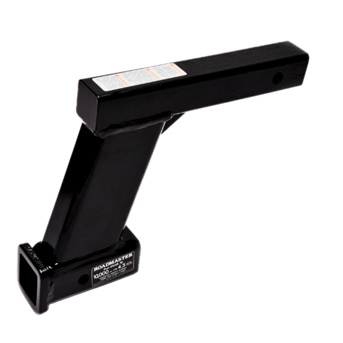 ROADMASTER 048-10 Roadmaster 048-10 Hi-Low Hitch fits Most Standard 2" Receiver Hitches | 10" Drop | 10,000 lb Towing Capacity | Levels Tow Bars & Trailers for Safer, Smoother Towing | Built to Last