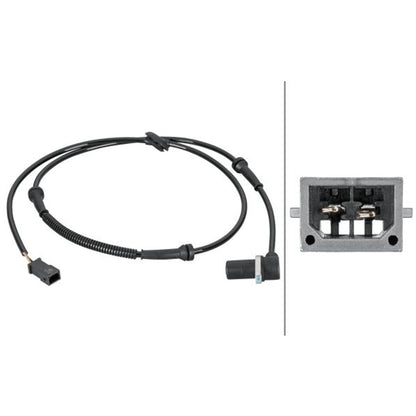 Hella 012806831 6PU 012 806-831 Sensor, Wheel Speed