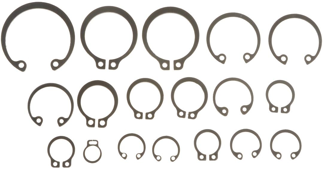 DORMAN 49899 Dorman 49899: External Retaining Ring Assortment - 1/4 In.-1 In. (6.3mm-25.4mm)