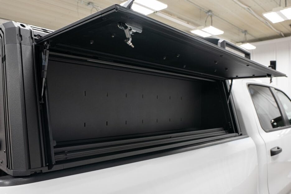 LEER 52100006 LEER SideLocker for 20 1/2" NexCap Lo that fits 2022-2025 Tundra 5.5ft Truck Bed, Black