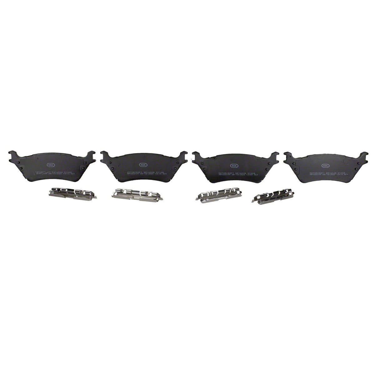 Motorcraft BR1602B Standard Premium Ceramic Disc Brake Pads
