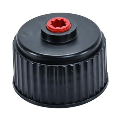 SPEEDFX 8842 SpeedFX Utility Jug Replacement Cap 8842, Replacement For SpeedFX 5 Gallon Containers, Round, Plastic, Black, with O-Ring
