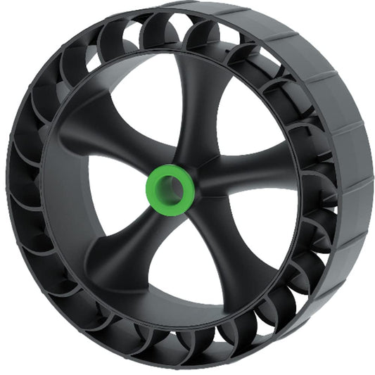RAILBLAZA 50-0005-71 RAILBLAZA C-Tug Sandtrakz Kayak Cart Replacement Wheels, Perfect for Any Surface and Heavy Loads, (Pack of 2)