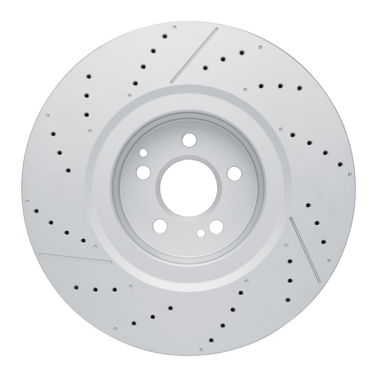Dynamic Friction 634-63194 GEOSPEC COATED ROTOR-DRILLED AND SLOTTED
