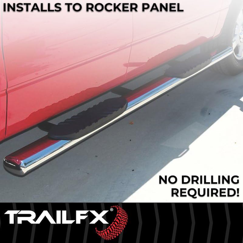 TRAILFX A1541S Trailfx Trail FX A1541S 4 INCH Oval NERF BAR PSS