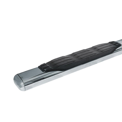 GO RHINO 105412687PS Go Rhino 5" Oval 1000 Series Sidesteps & Brackets | Stainless Steel, Polished | 105412687PS | Fits 2004-2014 Ford F-150 Super Crew Pickup