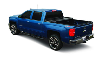 LEER 630170 LEER Latitude | Fits 2014-2018 GM Chevy Silverado/GMC Sierra with 6.6 FT Bed | Easy Install, Soft Tri-Fold Truck Bed Tonneau Cover