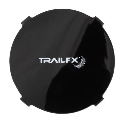 TRAILFX 3RNDF1 TrailFX 3RNDF1 Round Lights LED Utility Work Light 3.5 Inch 18W Flood Beam 1440 Raw Lumens Black Aluminum IP67 and IP69K Pedestal Mount with Bracket and Installation Hardware