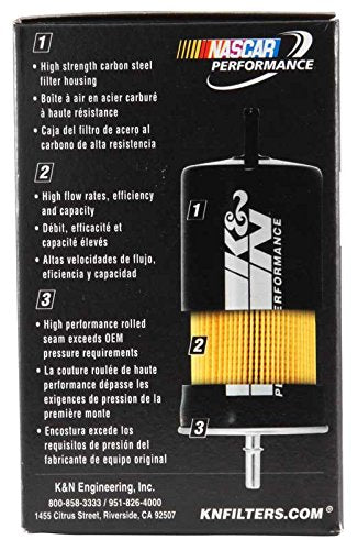 K&N PF-1100 Gasoline Fuel Filter: High Performance Fuel