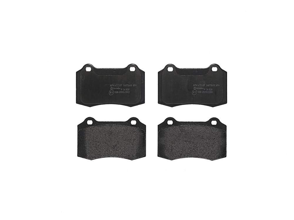 BREMBO P36020 Brembo P36020 Low-Met Front Disc Brake Pad Set CITROËN/DAIMLER/JAGUAR/PEUGEOT/SEAT/VOLVO OE# C2C24016